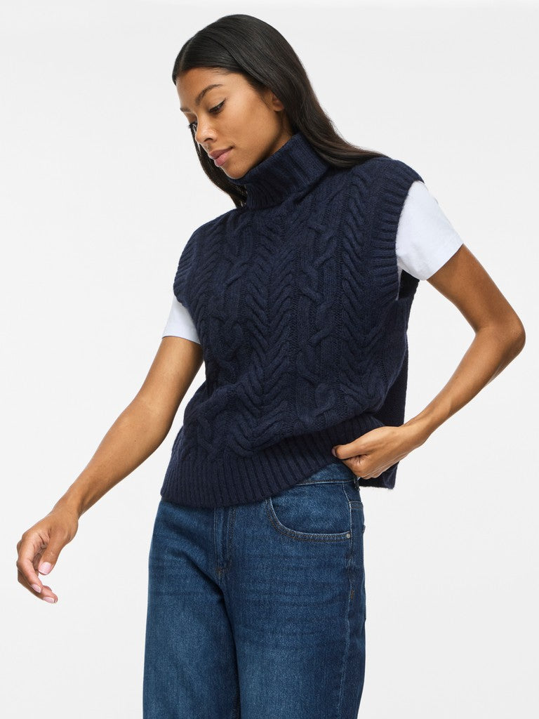 Viopa strikvest - Navy Blazer